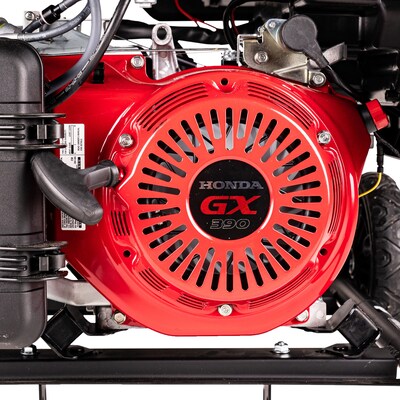 Simpson Strong Tie Industrial Portable Generator, Honda GX390 Engine, Electric Start, 7000 Watts, Black (70055)