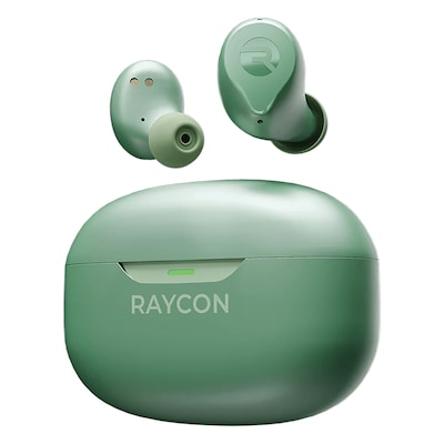 Raycon The Everyday Earbuds Wireless Noise Canceling Earbuds, Bluetooth, Forest Green (RCNRBE72623EG