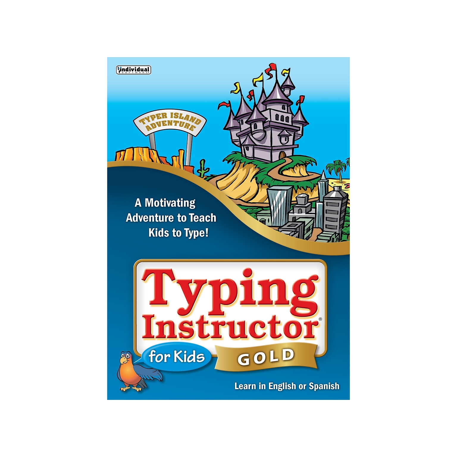 Individual Software Typing Instructor for Kids Gold for 1 User, Windows, Download (IND945800V052)