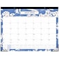2023-2024 Blue Sky Kealoha 22 x 17 Academic Monthly Desk Pad Calendar, Blue/White (142474)