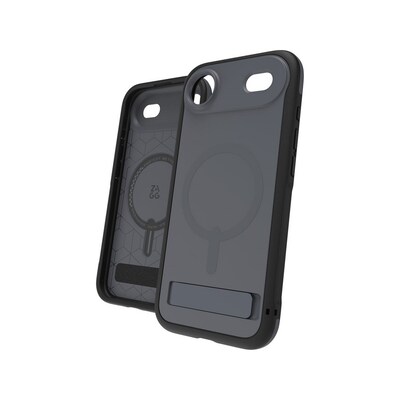 ZAGG Sedona Snap MagSafe Phone Case for Apple iPhone 17 Air, Shock Absorbing, Charcoal (702319133)
