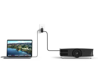 Belkin CONNECT 46.5W Multi-Port, Power Hub for USB Type-C Laptop or Nintendo Switch, Black (AVC010ttBK)