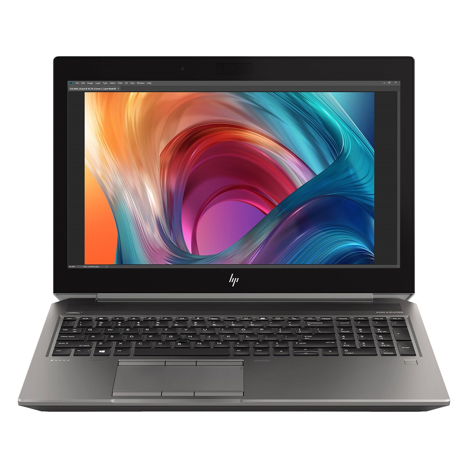 HP ZBook 15 G6 15.6 Refurbished Laptop, Intel Core i7-9850H, 2.6GHz, 64GB RAM, 2TB SSD, Windows 11 Pro (J5-Z15G6A08)