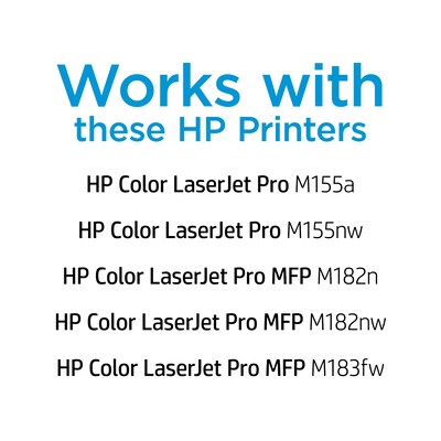 HP 215A Cyan Standard Yield Toner Cartridge (W2311A)
