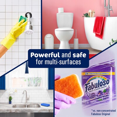 Fabuloso Multi-Purpose Cleaner, 2X Concentrated Formula, Light Lavender Scent, 56 fl. oz. (61045945)