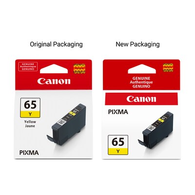 Canon 65 Y Yellow Standard Yield Ink Cartridge (4218C002)