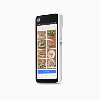 Square Handheld Mobile POS System, Mineral White (A-SKU-0875)