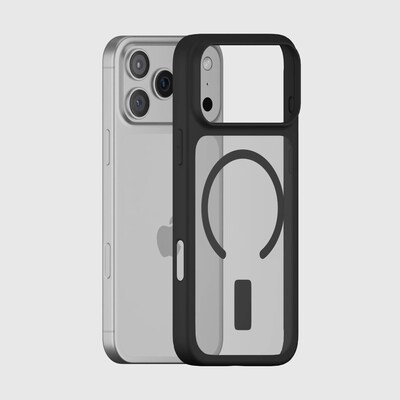 PEEL Active Case for iPhone 17 Pro Max, Black (I17_PMX_ACT_BLK)