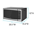 Avanti 1.1 Cubic Foot Countertop Microwave, 1000W (MT115V3S)