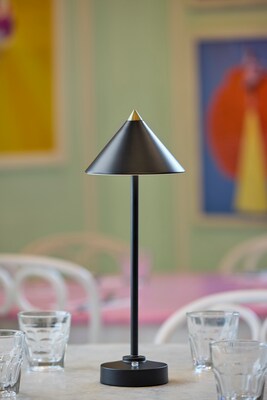 Adesso Ritchie LED Table Lamp, Black (2601-01)