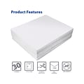 Better Office EVA Foam Sheet, White, 30/Pack (01219)