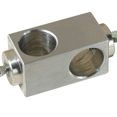DWI Aluminuim Rod Clamp 2.75, Silver (100002)