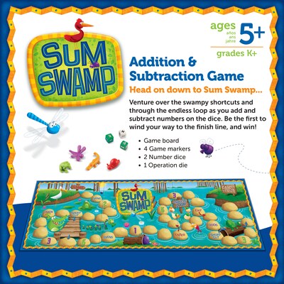 Learning Resources "Sum Swamp Addition and Subtraction" Game (LER5052)