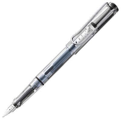 Lamy vista Fountain Pen, Medium Nib, Transparent (L12M)