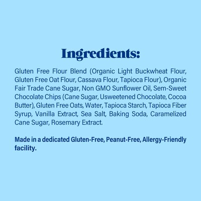 Partake Gluten Free Crunchy Chocolate Chip Cookie Snack Pack, 1.09 oz., 24/Pack (220-02417)