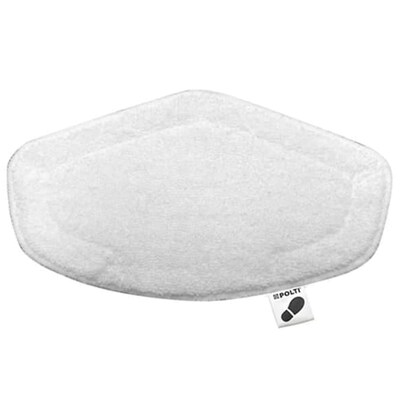 Polti Floor Cleaning Cloths, White, 2/Pack (PANA0042)