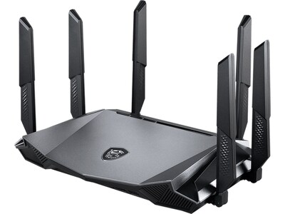 MSI RadiX AX6600 Tri Band MU-MIMO WiFi 6 Gaming Router, Black (RADIXAX6600)