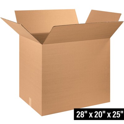 28 x 20 x 25 Shipping Boxes, 32 ECT, 10/Bundle (282025)
