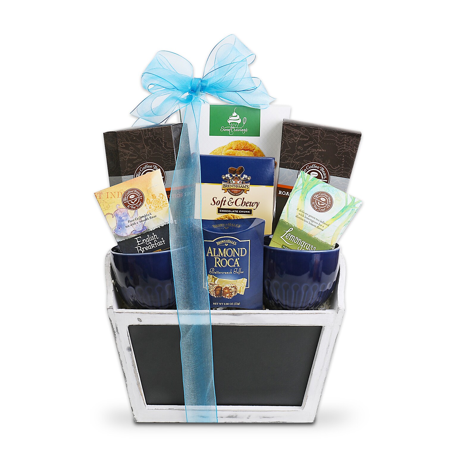 Alder Creek Gift Baskets Coffee Bean & Tea Leaf Signature Blend Gift Basket (FG03936)