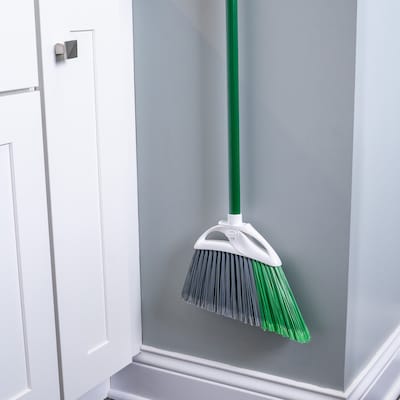 Libman Large Precision Angle 13" Broom, Steel Handle, 6/Carton (205)