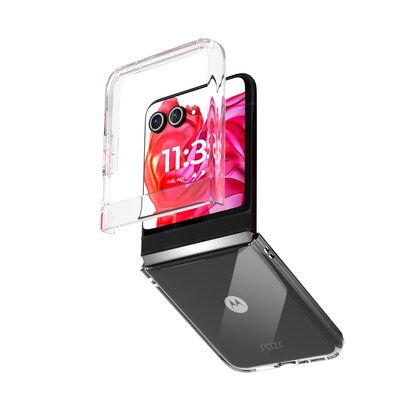 SaharaCase Venture Phone Case for Motorola Razr, Shock Absorbing, Clear (CP00621)