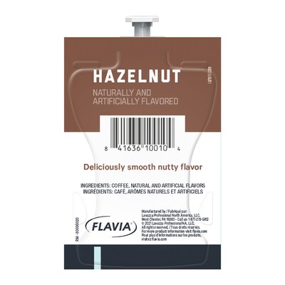 Alterra Hazelnut Coffee Flavia Freshpacks, Medium Roast, 100/Carton (MDRA185)