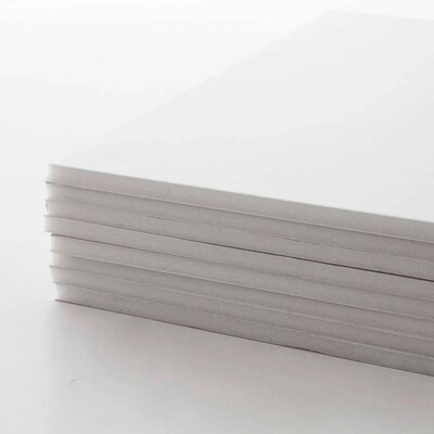 Bazic Foam Board, 20" x 30", White, 6/Bundle(BAZ589-6)