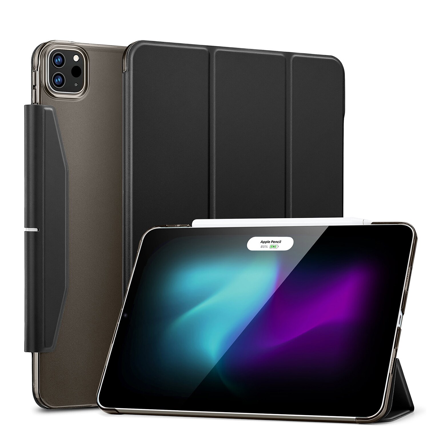 SaharaCase Tri-Fold Case for iPad Pro 13 (M4 2024/M5 2025), Scorpion Black (TB00375)