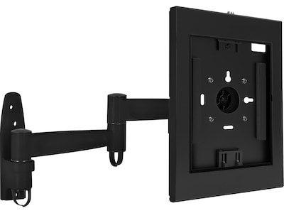 Mount-It! Adjustable Anti-Theft iPad Wall Mount with Swing Arm, Black (MI-3774B_G10)