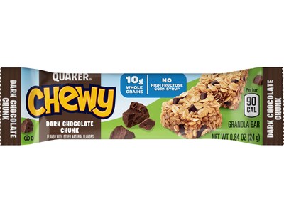 Quaker Chewy Granola Bars Variety Pack, 25.3 oz., 30 Bars/Box (57341)