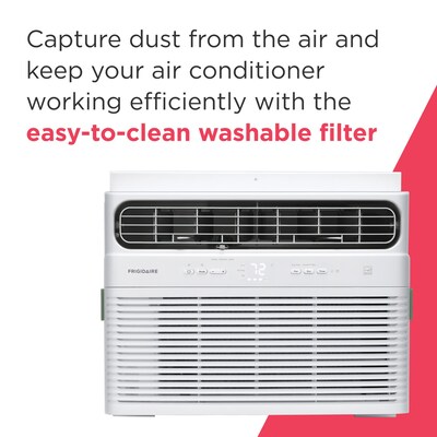 Frigidaire 114-Volt 14000 BTU Window Air Conditioner with Remote, WiFi Enabled, White (FHWW145WE1)