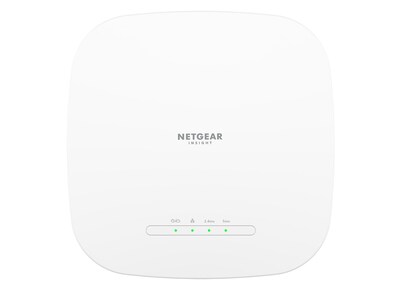 Netgear AX3000 AX & AC3000 Dual Band WiFi 6 Access Point, White (WAX618111NAS)