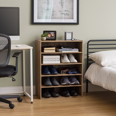 Iris 31.51" 5-Shelf Bookcase, Brown (596986)