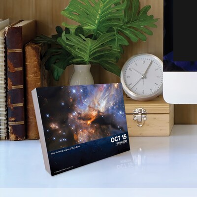 2025 Willow Creek Astronomy 6.2" x 5.4" Daily Desk Calendar (40591)