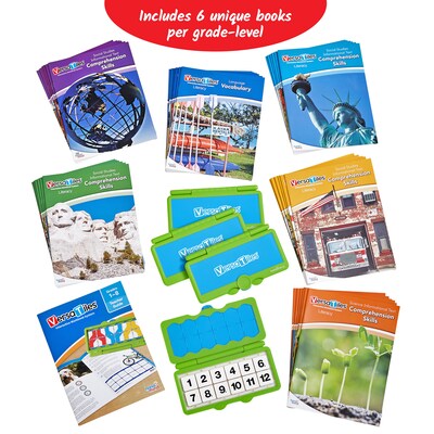 hand2mind VersaTiles Grades 1-6 Literacy Differentiated Kit (85866)