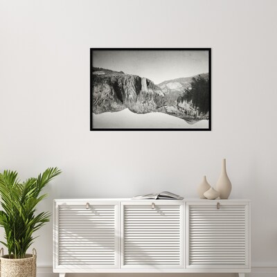 Amanti Art Negative Reality Inversion by F2images Wood Framed Wall Art Print, 41" x 28" (A42675447138)