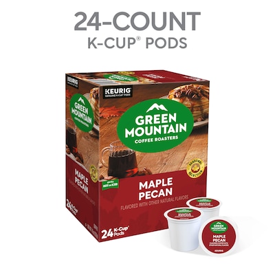 Green Mountain Maple Pecan Coffee Keurig® K-Cup® Pods, Light Roast, 24/Pack (611247376744)