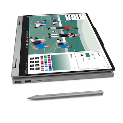 Lenovo IdeaPad 5a 14" Laptop, AMD Ryzen AI 7 445, 16GB RAM, 512GB SSD, Windows 11, Luna Grey, Windows 11 Home