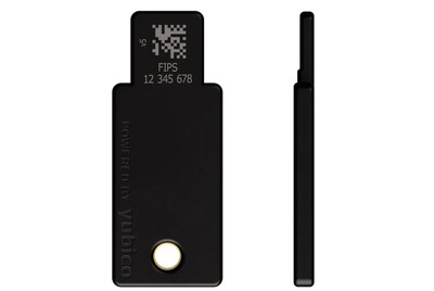 Yubico YubiKey 5 NFC FIPS USB-A Security Key, Black (992-20001)