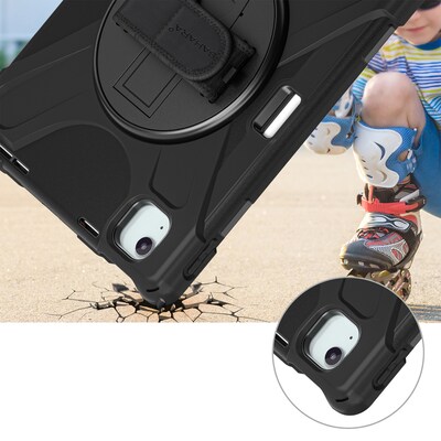 SaharaCase Raider-X Series Heavy Duty Case for iPad Air 11" (M3/M2), Scorpion Black (TB00423)