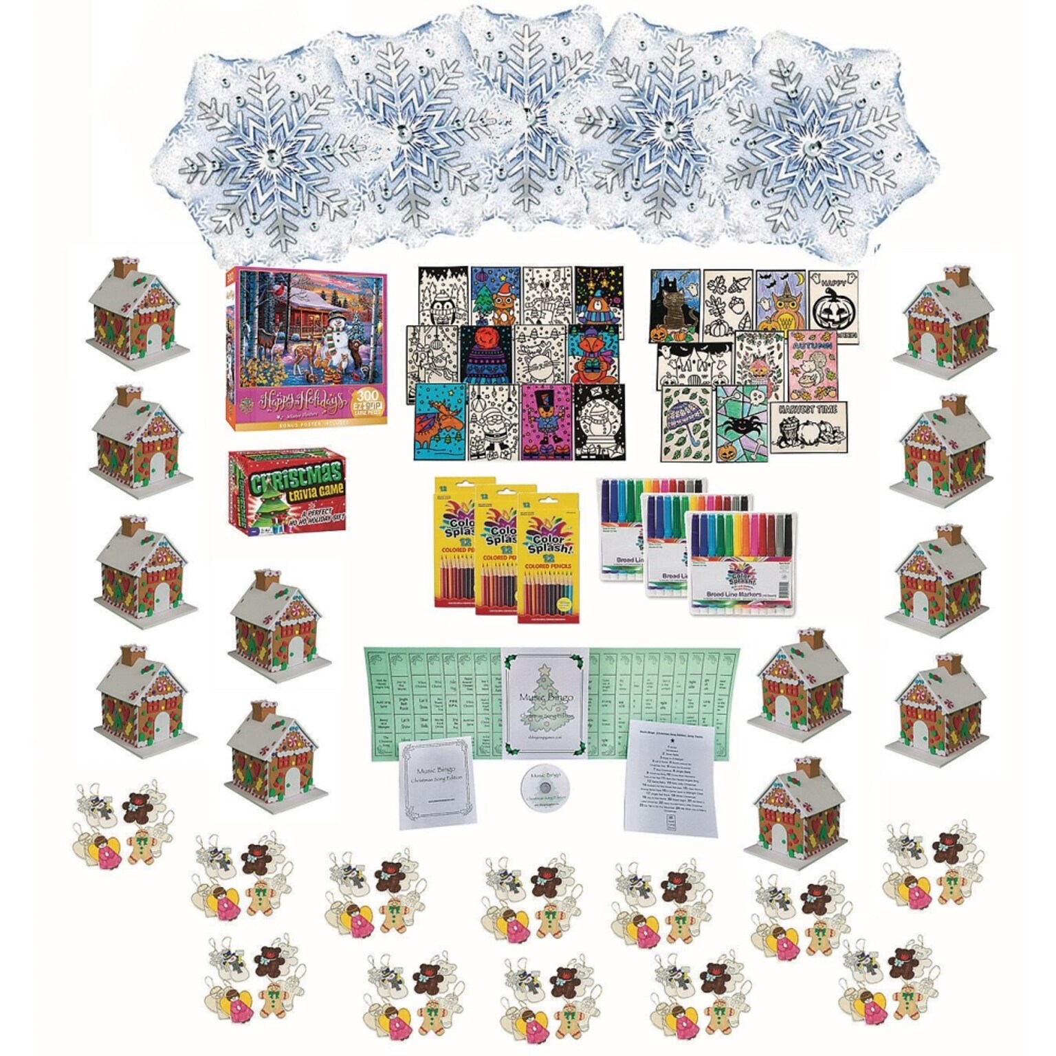S&S Worldwide Fall and Winter Activities Easy Pack (20221)