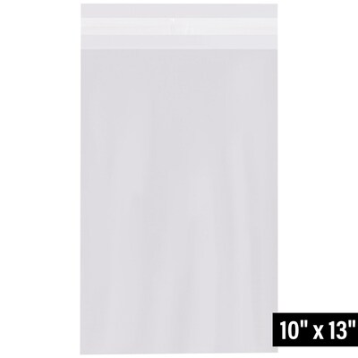 10" x 13" Reclosable Poly Bag, 1.5 Mil, Clear, 1000/Carton (PRR13240)