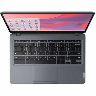 Lenovo 14e Chromebook Gen 3 14" LCD Touchscreen Chromebook, Intel N200, 8GB RAM, eMMC 128GB, Backlit Keyboard, ChromeOS, Gray