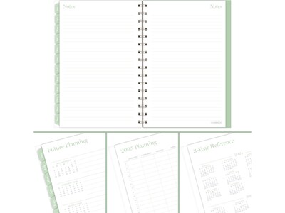 2025 Cambridge Ombre 5.5" x 8.5" Weekly & Monthly Planner, Poly Cover, Multicolor (1731-200-25)
