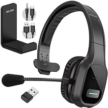 Delton 20X Professional USB-C, 3.5mm Noise Canceling Bluetooth On Ear Headset (DBTHEAD20XBTDLHSAS1)