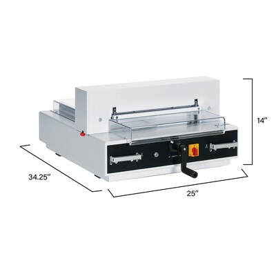 Triumph 4350 16 7/8 Guillotine Paper Cutter, White (CU0452)