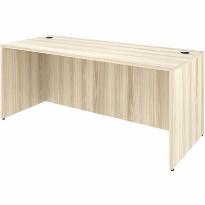 Lorell Essentials 70.9 W Executive Desk Shell, Modern Elm (LLR66302)
