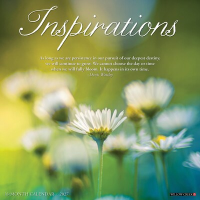 2027 Willow Creek Inspirations  12 x 12 Monthly Wall Calendar (60780)