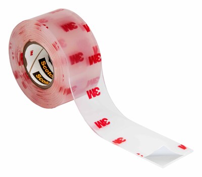 Scotch Mount Clear Double-Sided Mounting Tape, 1 x 60 (410H)