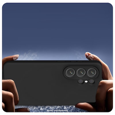 SaharaCase Venture Series Phone Case for Samsung Galaxy S26 Ultra, Shock Absorbing, Black (CP01149)